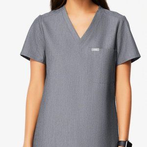 Figs Graphite Catarina One-Pocket Scrub Top